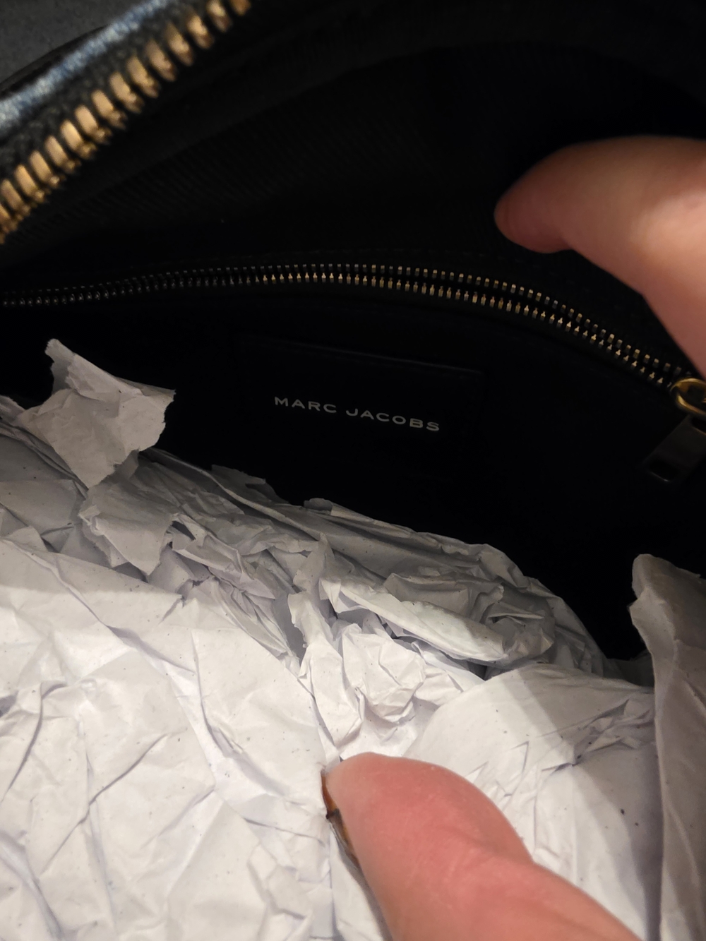 Nwt Marc Jacobs Denim Wave Bag - Picture 7 of 7
